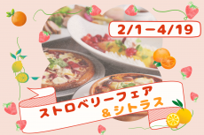 毎年大人気！！ストロベリーフェア＆シトラス開催