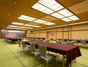 会場の種類が豊富