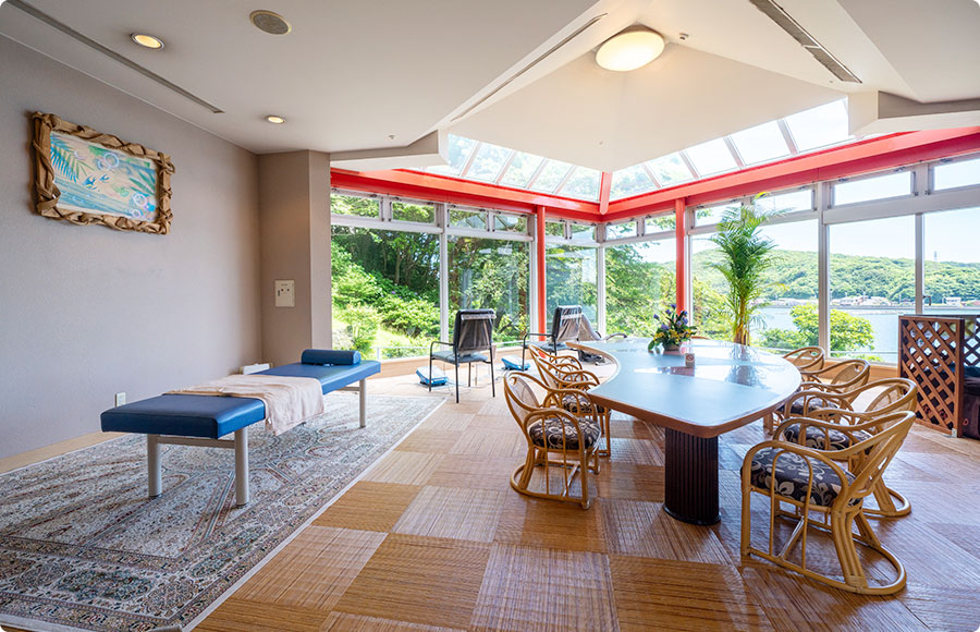 湯上がりサロン