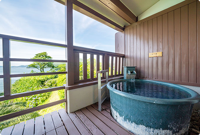 露天風呂付客室
