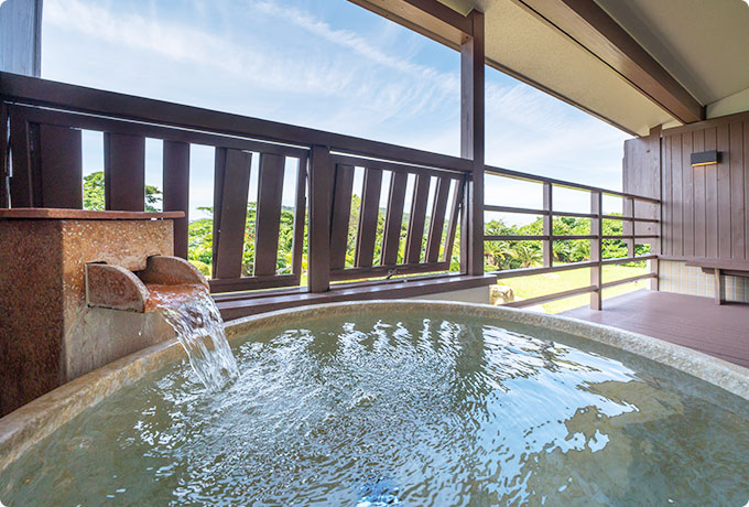 露天風呂付客室