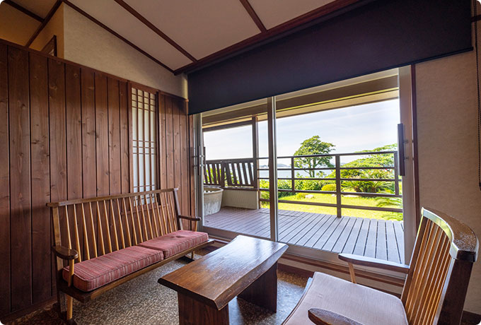 露天風呂付客室