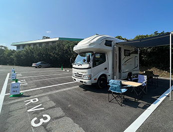 写真：RVパークの雰囲気