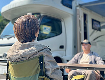 写真：RVパークの雰囲気