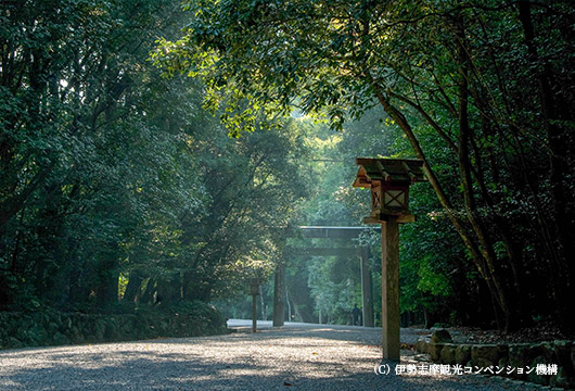 写真：伊勢神宮も近く観光の拠点に最適