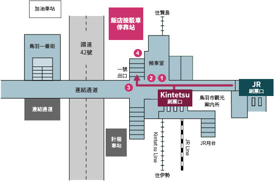 接駁車停靠點地圖
